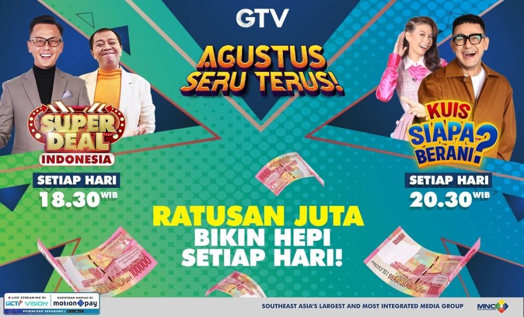Deretan Program Unggulan GTV Bikin Happy Setiap Hari