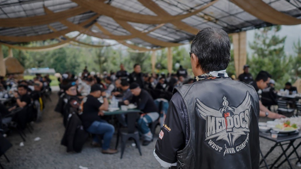 Gelar Kopdar, 250 Komunitas Motor Dokter MedDocs Kumpul Rayakan Hari Jadi Ke-15