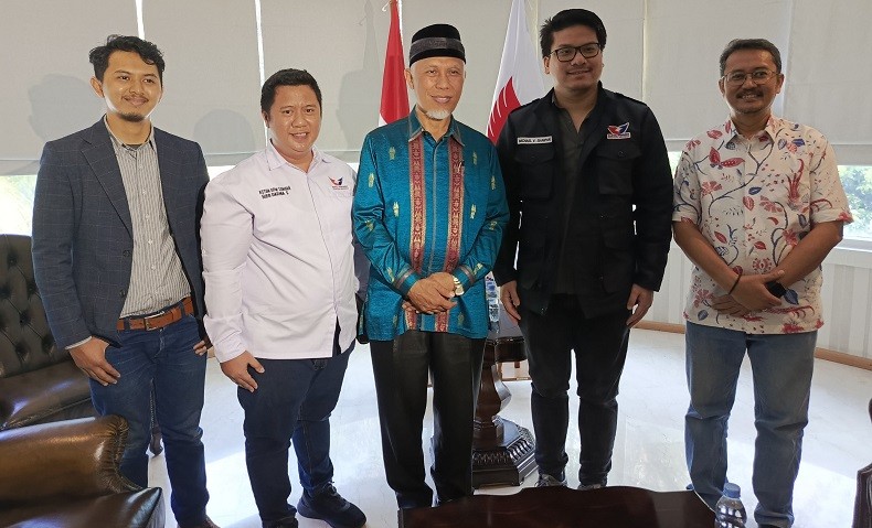 Gubernur Sumbar Mahyeldi Bertemu Ketum DPP Partai Perindo, Harap Bisa Terus Bersinergi