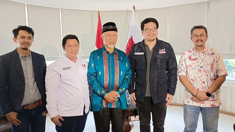 Partai Perindo Terus Jalin Komunikasi dengan Gubernur Sumbar Mahyeldi