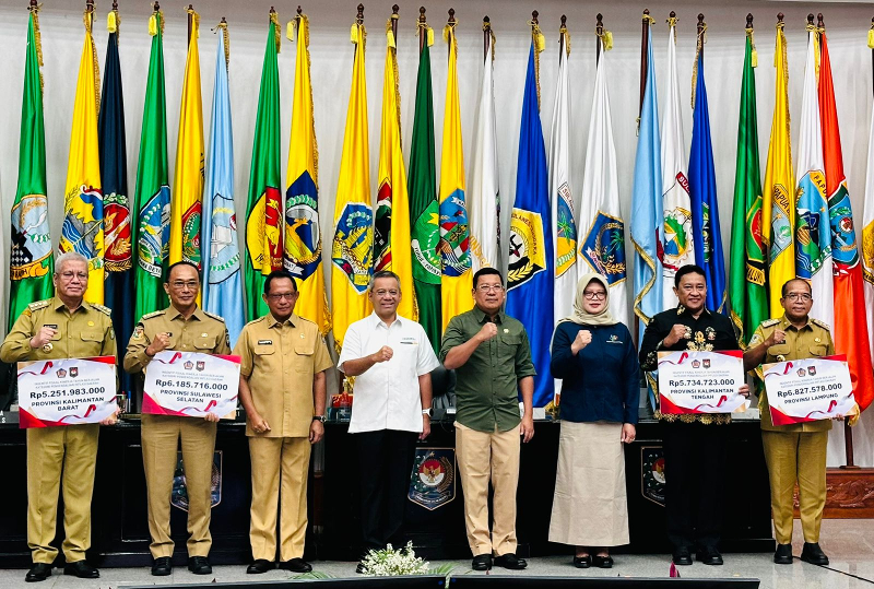 Pemprov Kalteng Kembali Terima Insentif Fiskal dari Pemerintah Pusat