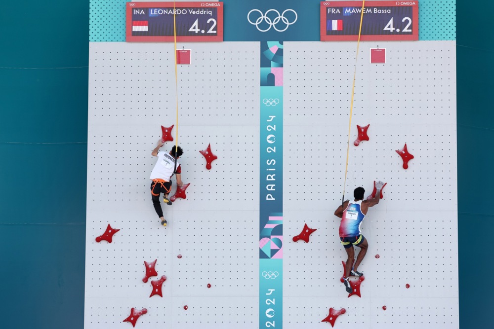 Link Live Streaming Perempat Final Panjat Tebing Olimpiade Paris 2024 Sore Ini: Veddriq Beraksi