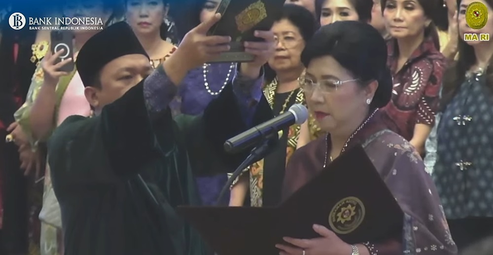 Resmi! Destry Damayanti Dilantik Jadi Deputi Gubernur Senior BI Periode 2024-2029