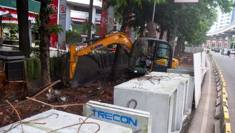 Kronologi Pipa Gas Bocor di Rasuna Said Jaksel, Terkena Ekskavator Galian Tanah