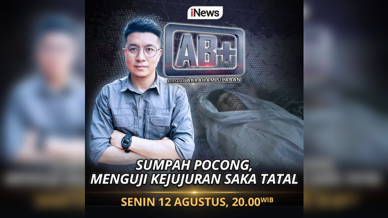 Saksikan AB+ Bahas Sumpah Pocong Menguji Kejujuran Saka Tatal, Besok Malam di iNews