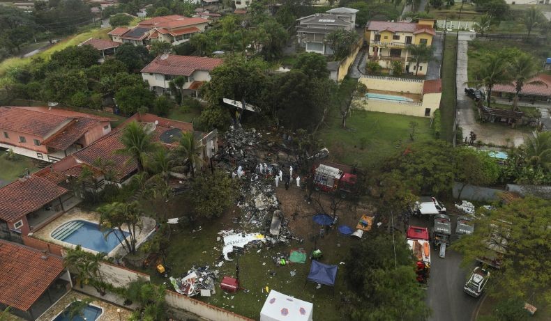 5 Fakta Terbaru Pesawat Jatuh di Brasil Tewaskan 62 Orang, Penyebab Masih Misterius