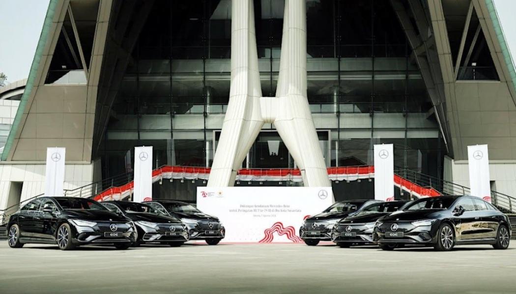 Rayakan HUT Kemerdekaan, IKN Bakal Dipenuhi Deretan Mobil Listrik Mewah