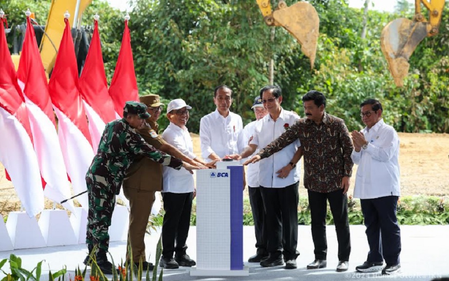 Jokowi Groundbreaking Kantor BCA di IKN, Nilai Investasi Capai Rp75 Miliar