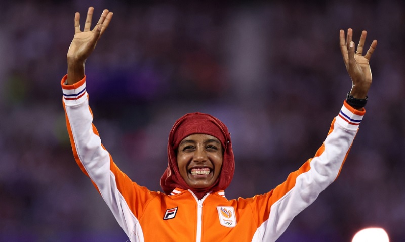 Sosok Sifan Hassan, Atlet Berhijab di Closing Ceremony Olimpiade Paris 2024