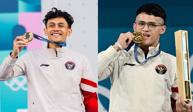 Thailand, Malaysia, Vietnam Minggir, Raihan Emas Olimpiade 2024 Indonesia Terbanyak di ASEAN