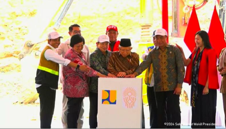 Pembangunan Istana Wapres di IKN Dimulai, Ma’ruf Amin: Harus Jadi Sumbu Perubahan