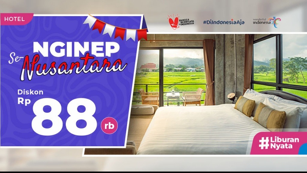 Hemat Liburan di Indonesia dengan Promo Nginep Se-Nusantara