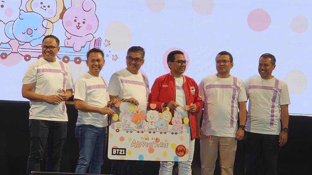 Army Serbu! KCI Luncurkan Kartu Multi Trip Edisi BT21, Berapa Harganya?