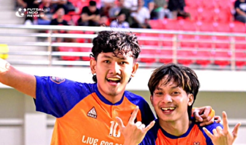 Hasil Liga Futsal Nusantara: Kuda Laut Nusantara Bantai Batosai Ambon Naga 