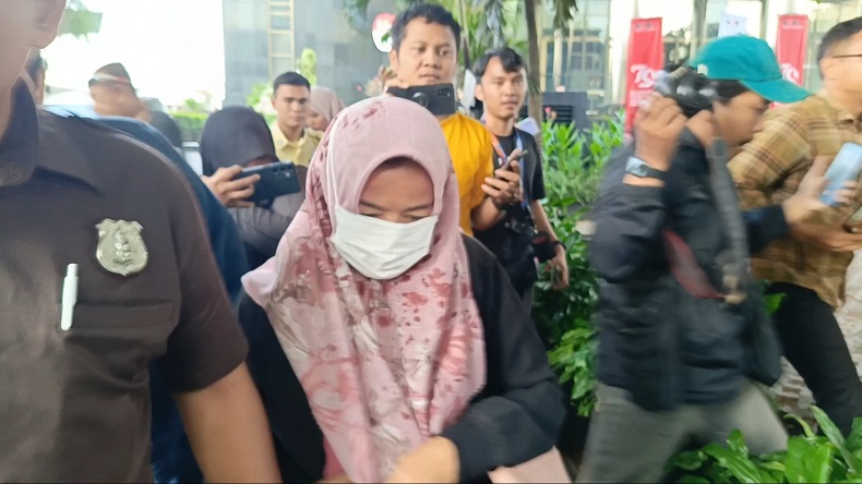 Mantan Anggota DPR Miryam S Haryani Bungkam usai Diperiksa KPK terkait Kasus e-KTP