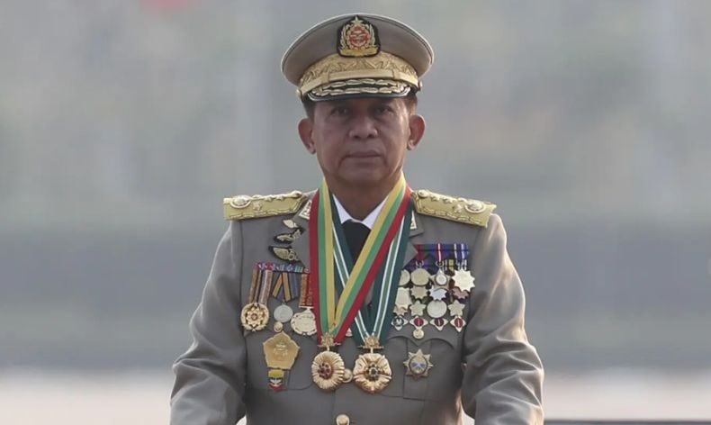 Nah, Trump Cabut Sanksi Para Pengusaha Myanmar Setelah Dipuji Jenderal Junta Min Aung Hlaing
