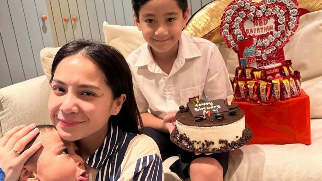 Doa Nagita Slavina di Ulang Tahun Rafathar ke-9, Bikin Netizen Terharu 