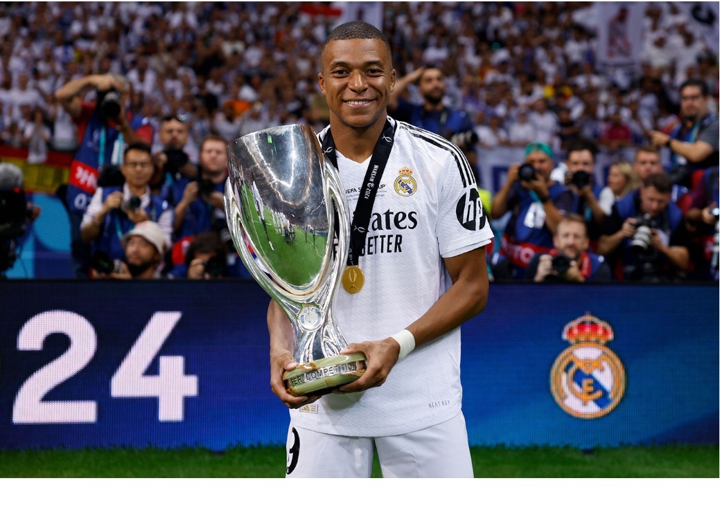 Debut Ajaib Mbappe di Real Madrid: Sekali Main, 1 Gol dan 1 Trofi