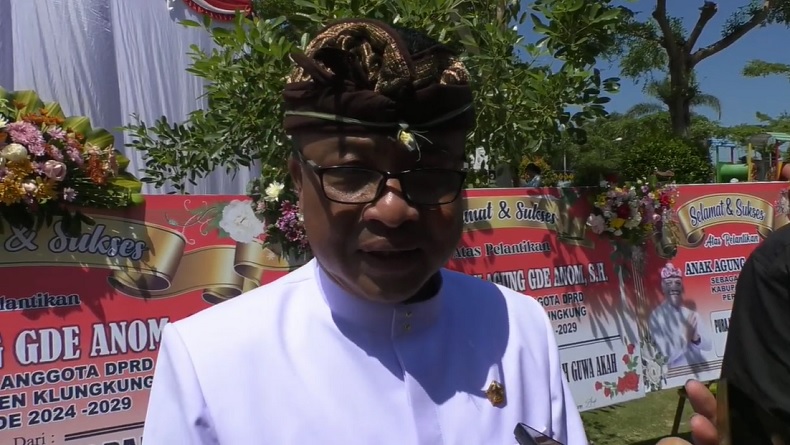 Putu Tika Winawan Dilantik Jadi Anggota  DPRD Klungkung dari Perindo