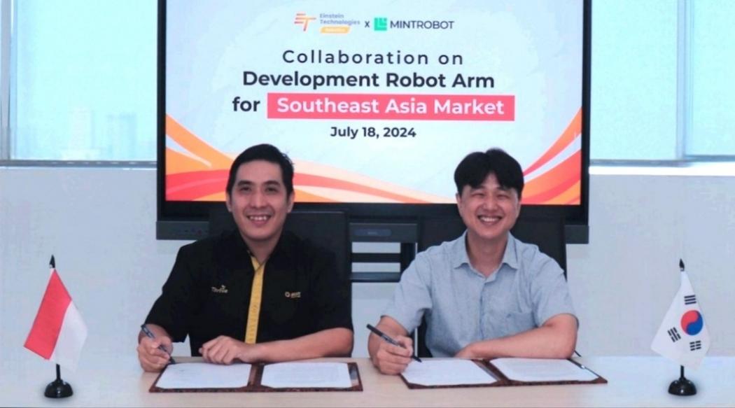 Perusahaan Indonesia dan Korea Selatan Kolaborasi Bangun Pusat Teknologi Robotika