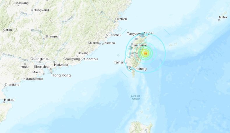 Gempa Magnitudo 6,3 di Taiwan, Gedung-Gedung di Taipei Berguncang