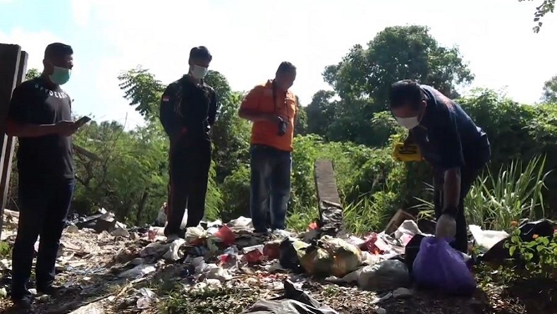 Makassar Geger, Mayat Bayi dalam Kantong Plastik Ditemukan di Pinggir Jalan