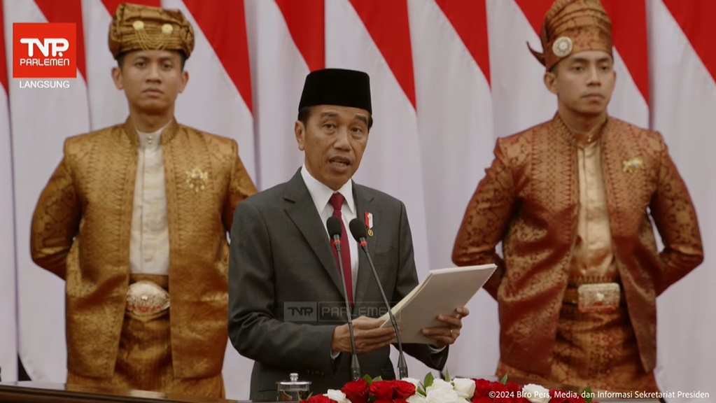 Jokowi Targetkan Penerimaan Negara 2025 Capai Rp2.996 Triliun