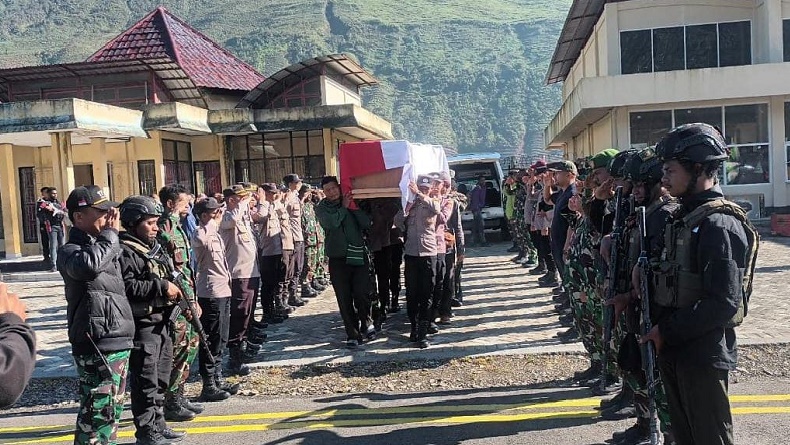 Identitas Prajurit TNI Gugur Ditembak OPM di Puncak Jaya, Serka Jefri Plh Danunit Kodim 1714
