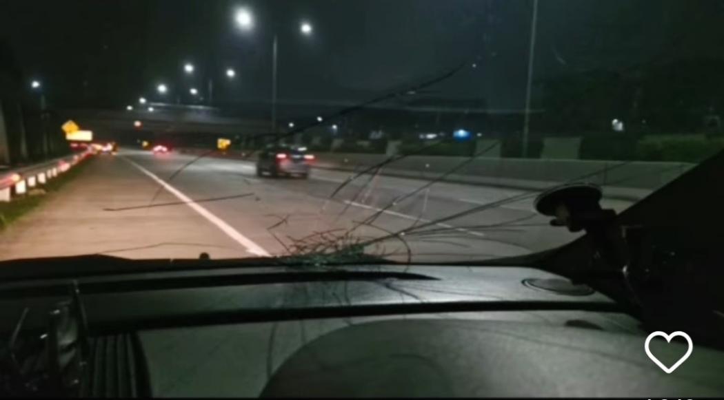 Viral Aksi Pelemparan Batu di Tol Serpong-Cinere, Pelaku Tak Jera Ini Hukumannya