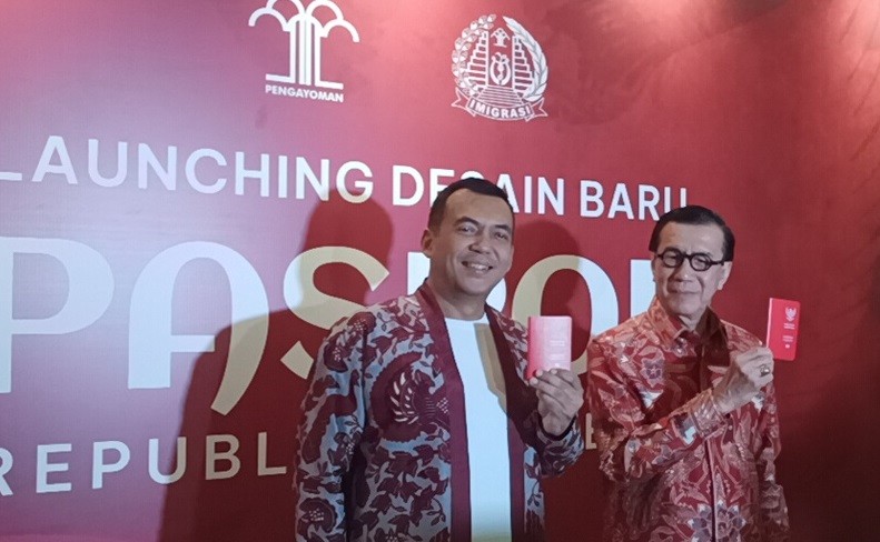 Desain Baru Paspor Indonesia Diluncurkan, Yasonna: Tak Mudah Dipalsukan