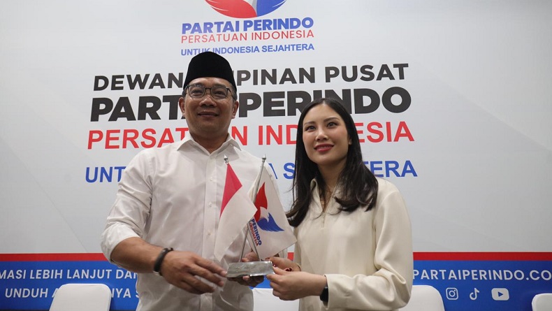 Ridwan Kamil Didukung Partai Perindo Maju di Pilgub Jakarta 2024