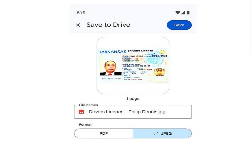 Pengguna Google Drive Bisa Simpan Dokumen sebagai JPEG, Begini Caranya