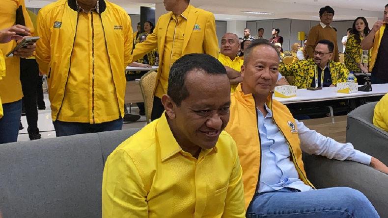 Bahlil Tiba di Kantor DPP Partai Golkar, bakal Daftar Caketum