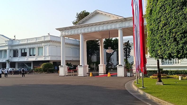 Situasi Terkini Istana Negara jelang Reshuffle Kabinet, Tampak Sepi