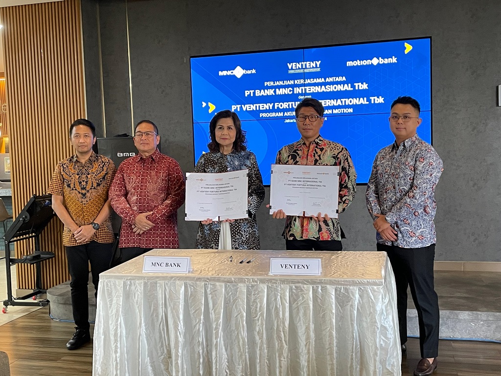 VENTENY Optimistis Bisa Jangkau Pasar Lebih Luas dengan Gandeng MNC Bank