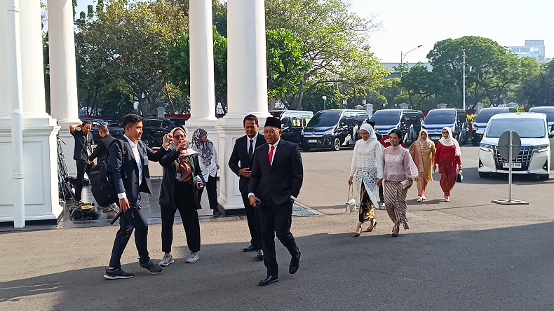 Reshuffle Kabinet, Supratman Andi Agtas hingga Hasan Nasbi Tiba di Istana