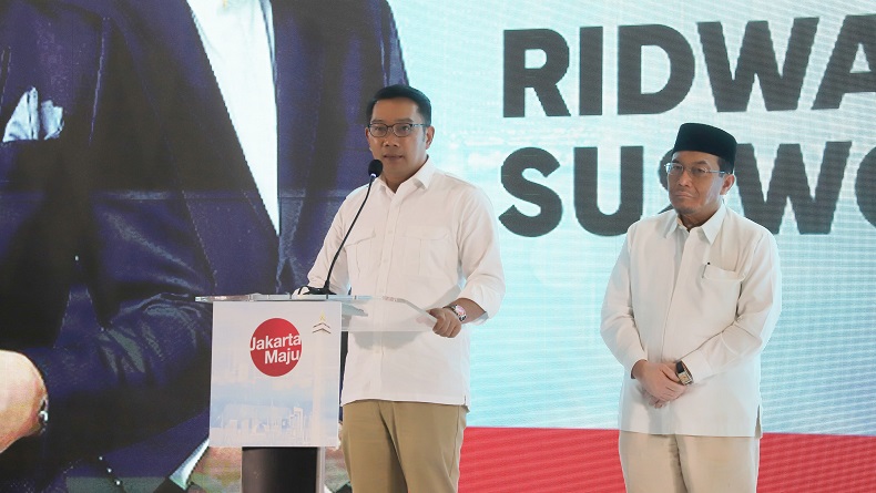 5 Fakta Deklarasi Ridwan Kamil-Suswono, Didukung 12 Partai di Pilgub Jakarta 2024