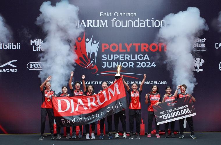 Daftar Juara Superliga Junior 2024: PB Djarum Sapu Bersih Empat Piala Bergengsi