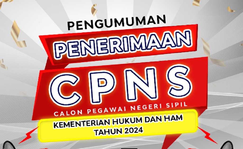 Kemenkumham CPNS 2024 Buka 9.070 Lowongan, Ada untuk Lulusan SMA!