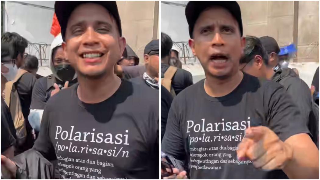 Andovi da Lopez Sindir DPR di Aksi Demo Tolak RUU Pilkada: Kami Bangga, Cepat Banget Meetingnya