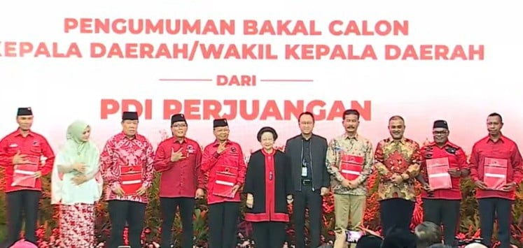 PDIP Umumkan 6 Nama Cagub-Cawagub Maju Pilkada 2024, Ada Nama Anies?