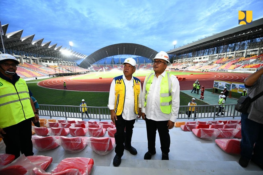 Menteri PUPR Targetkan Venue PON XXI Aceh-Sumut Rampung Akhir Bulan Ini