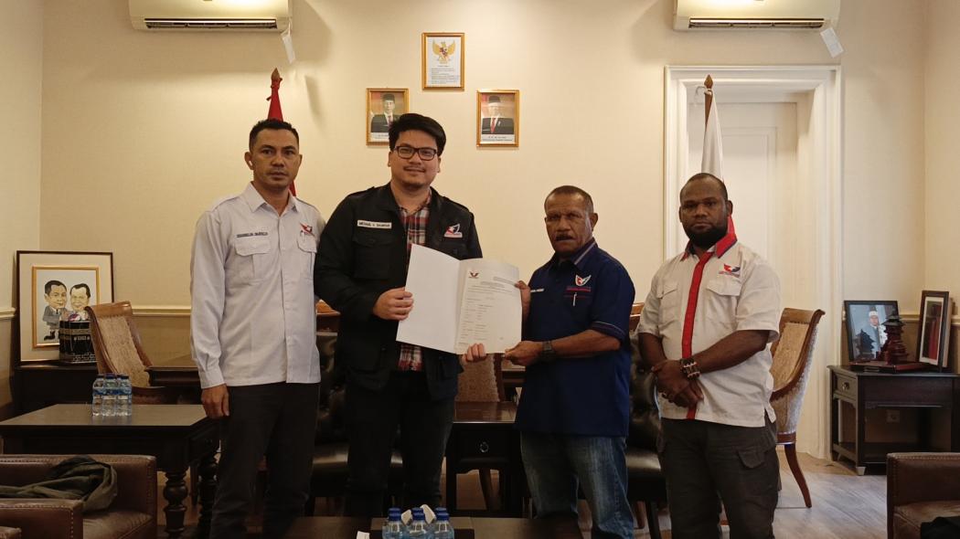 Dipercaya Partai Perindo Maju Pilgub Papua Barat Daya, Gabriel Asem: Siap Fight