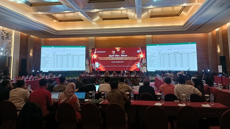 KPU DKI Rapat Pleno Tetapkan Perolehan Kursi dan Anggota DPRD Terpilih Pileg 2024