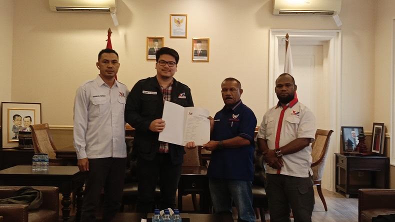 Partai Perindo Usung Gabriel Asem di Pilgub Papua Barat Daya 2024