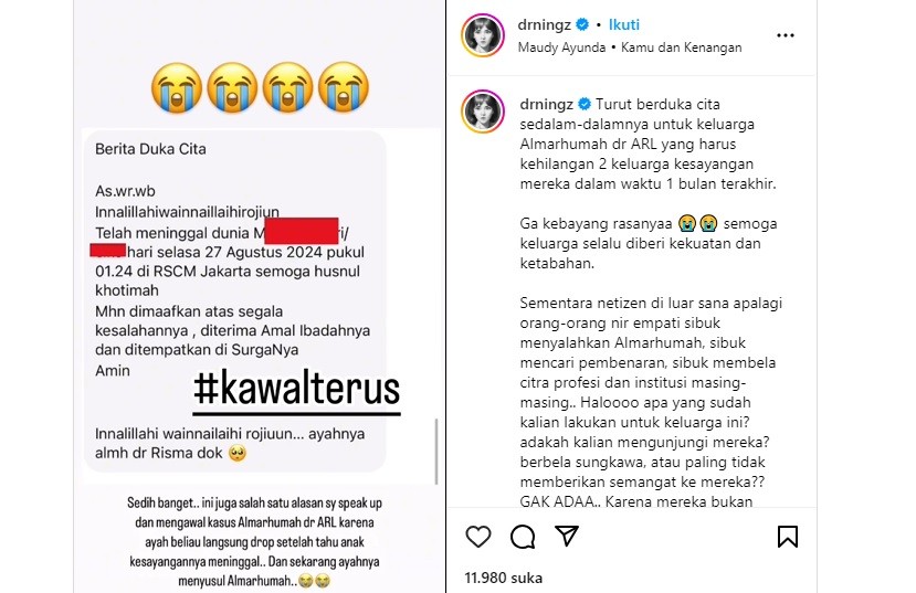 Ayah Aulia Risma Meninggal Dunia, Kesehatannya Drop sejak Putrinya Diduga Bunuh Diri karena Bullying