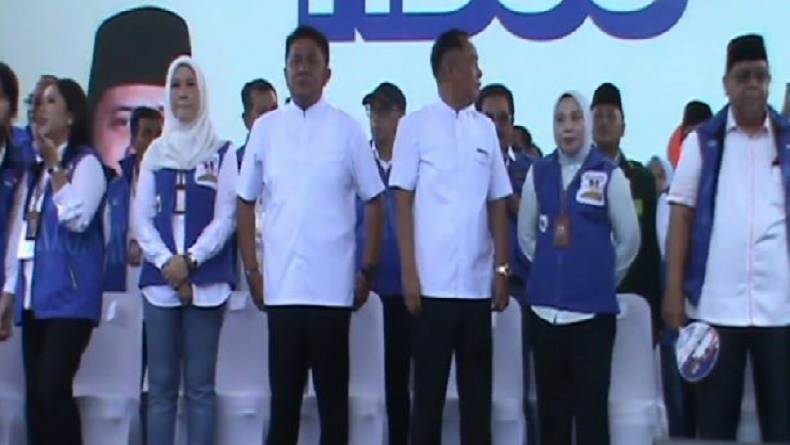 HDCU Deklarasi Bersama 6 Partai Pendukung sebelum Daftar ke KPUD Sumsel