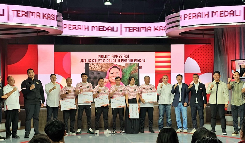Atlet dan Pelatih Peraih Medali Olimpiade Paris 2024 Diguyur Bonus dari Freeport Indonesia 