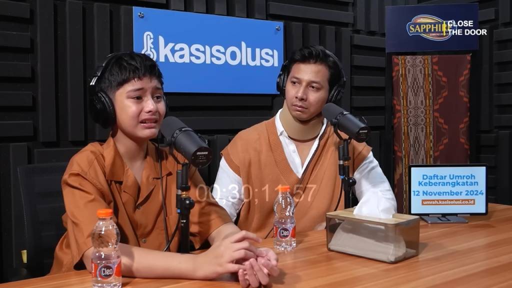 Tangisan King Faaz Pecah Ceritakan Peran Sonny Septian di Hidupnya