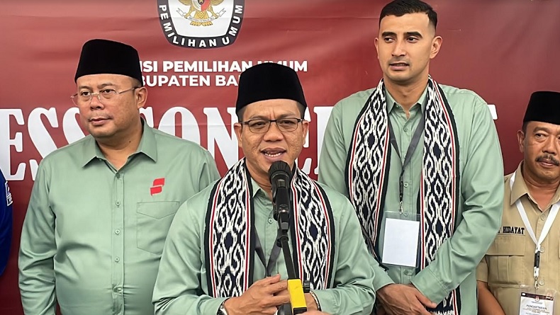 Perindo Bersama Parpol Koalisi Antar Dadang-Ali Daftar Pilkada Kabupaten Bandung ke KPU